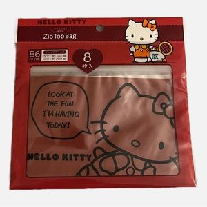 Hello Kitty Zip Lock Bags